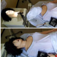 Touch-Aware Intelligent Physical-Virtual Agents for Healthcare Simulation